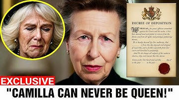 BREAKING! Princess Anne on Camera: “Camilla Not Queen!” – A Shocking Interview Humiliation