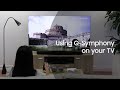 Using qsymphony on your samsung tv