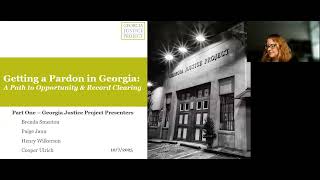Getting a Pardon in Georgia: Part One - A Path to Opportunity and Record Clearing