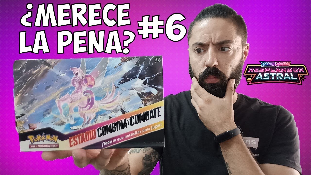 ¿MERECE LA PENA? #6 - APERTURA CARTAS POKEMON DE CAJA ESTADIO COMBINA Y COMBATE DE RESPLANDOR ASTRAL