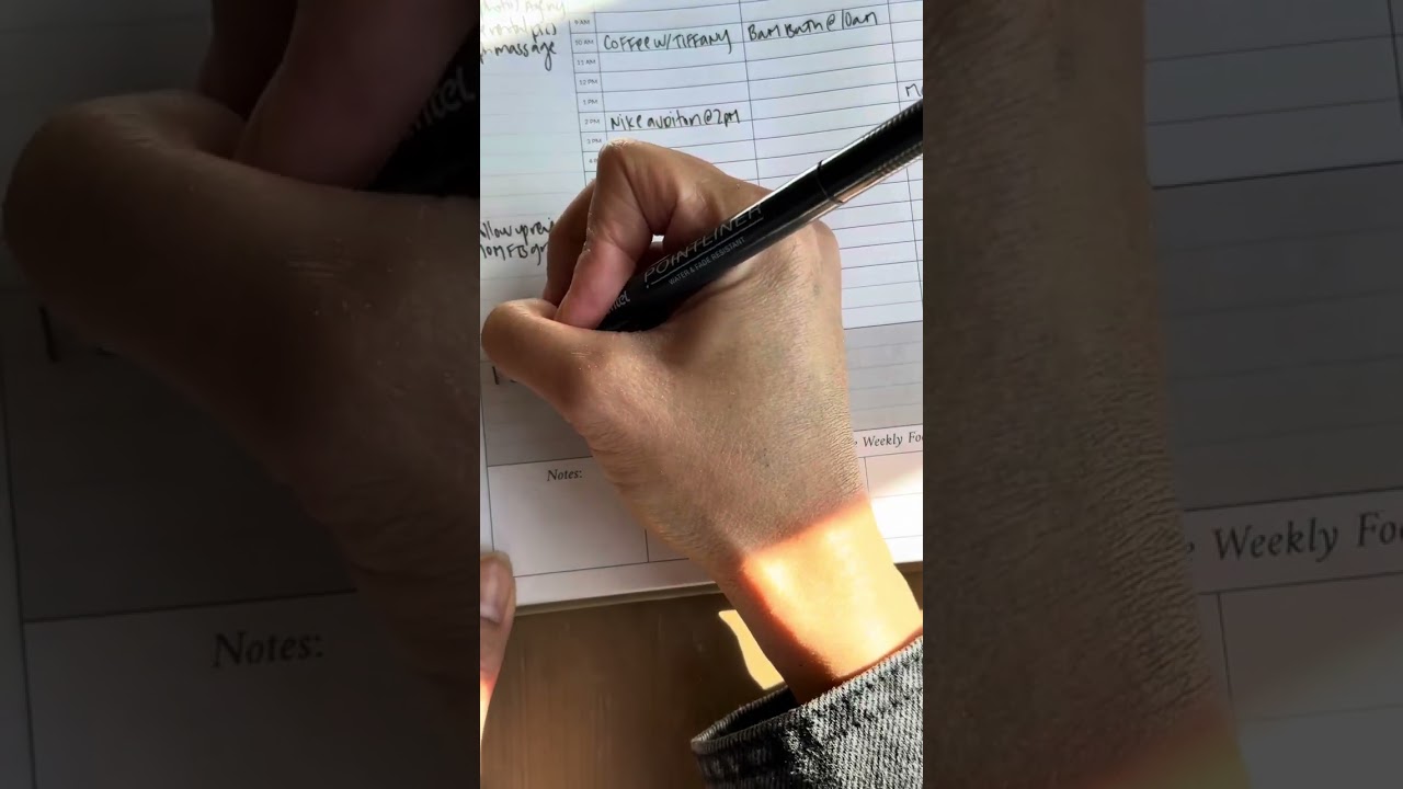 15-Minutes To Plan Out My Week ✨✍️