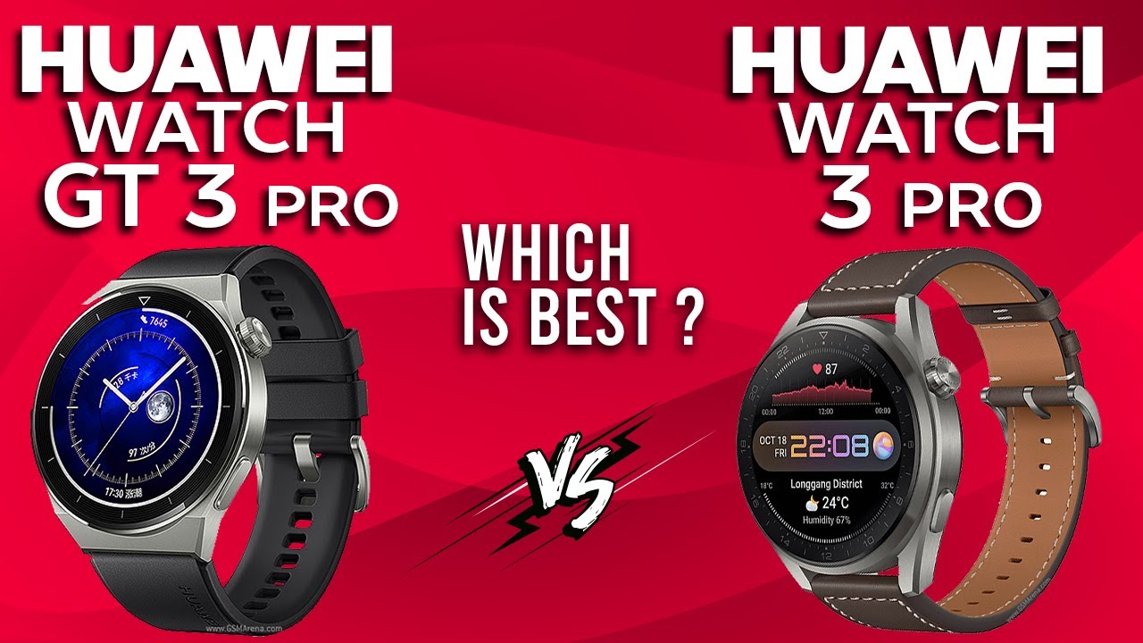 Huawei Watch GT3 VS GT3 Pro. Is the GT 3 PRO Really Better? 