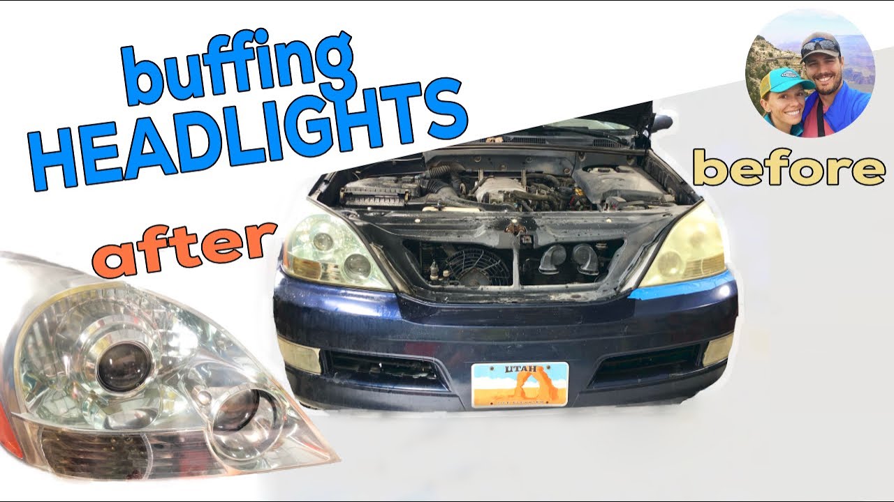 Brighten Headlights Lexus GX 470 YouTube