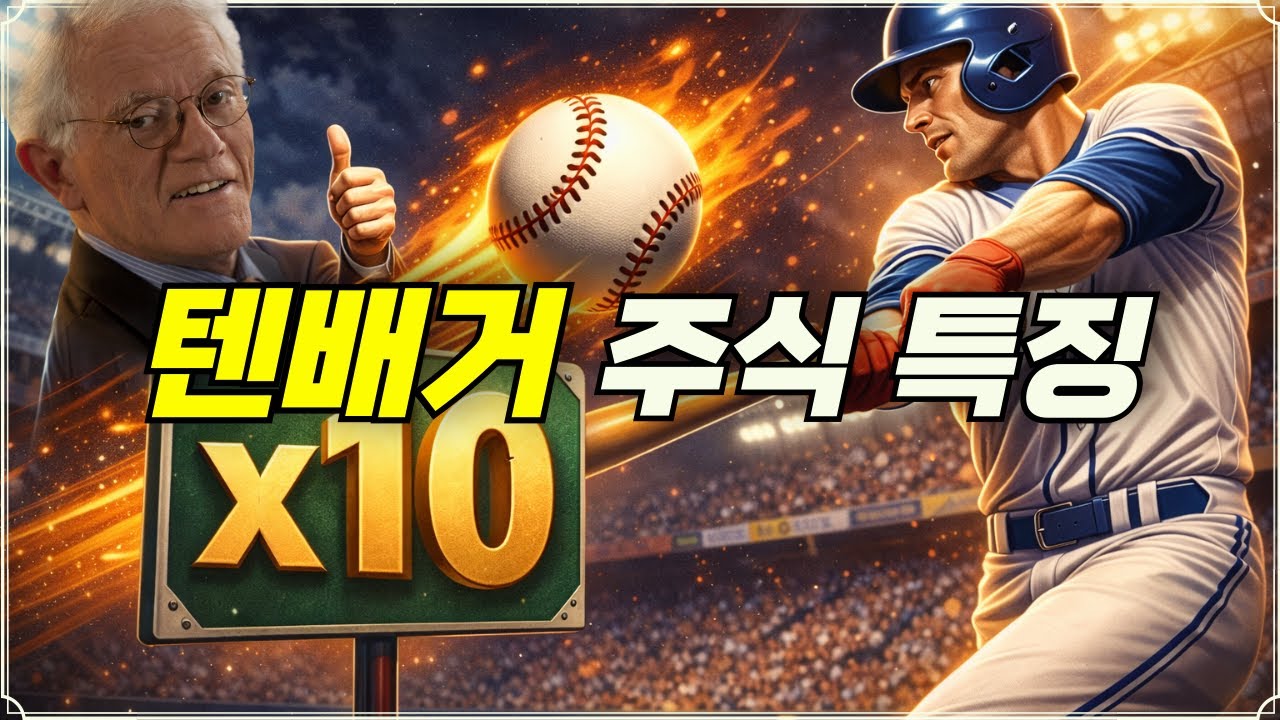 텐배거 주식 특징 (f. 김준형 연구원)