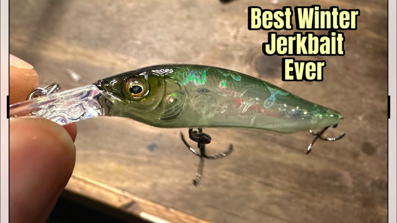 The Most Fish-Catching Winter Jerkbait In The World Today…