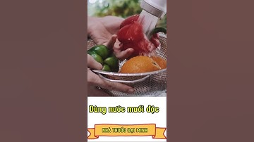8 Sai Lầm Khi Rửa Rau Củ #dsdaiminh #health #shorts #dsngocminh