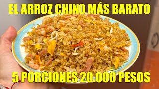 El Arroz Chino más barato, 20.000 pesos para 5 almuerzos | Trufi Reviews