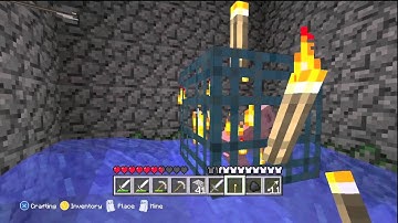 My 1st Mob Spawner Trap Minecraft Xbox 360