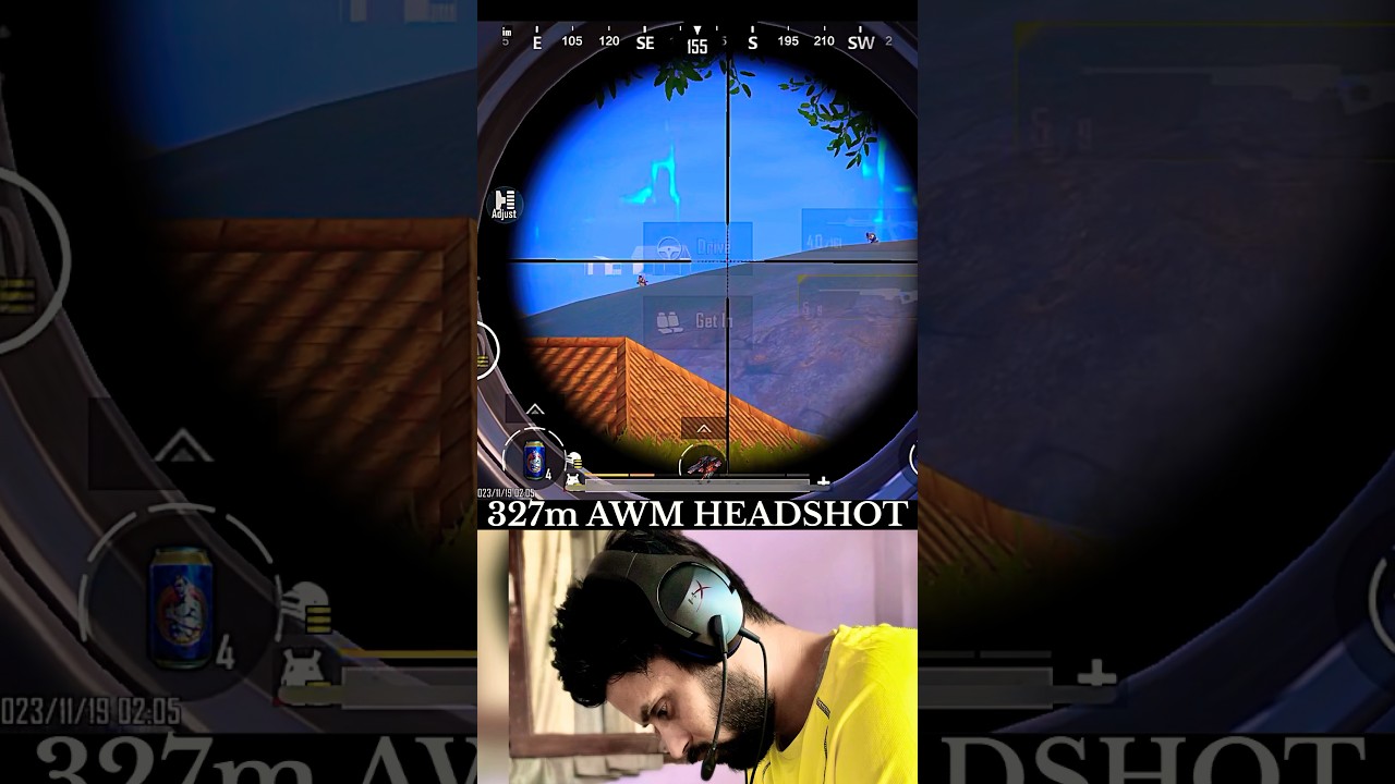 327m AWM headshot ❤️🔥 