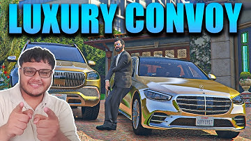How To Make President/Mafia Convoy In GTA 5 - GTA 5 Hindi Tutorial