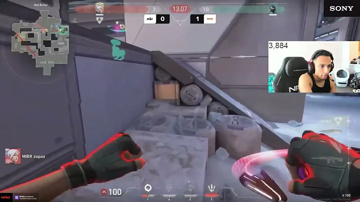 Valorant Streamers React to Aspas' Insane Clutch That Stunned NRG in EWC Qualifier