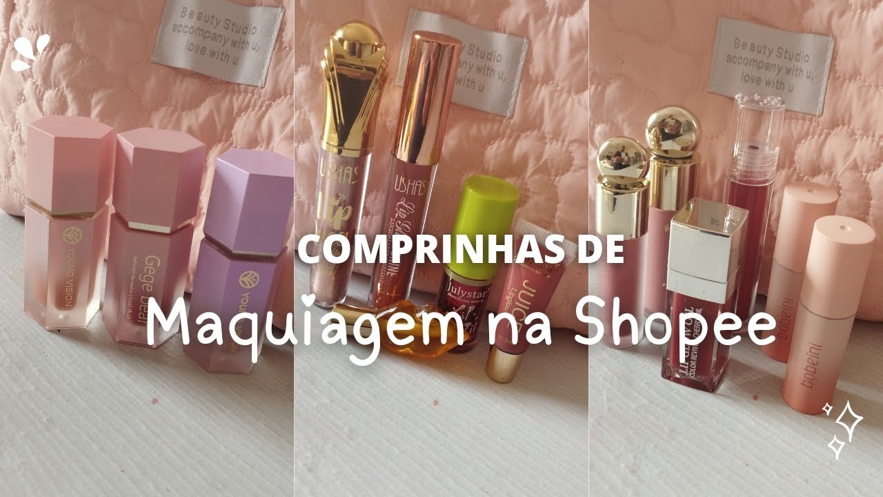 Comprinhas de maquiagem na loja mais barata da Shopee| Choice oficial shop