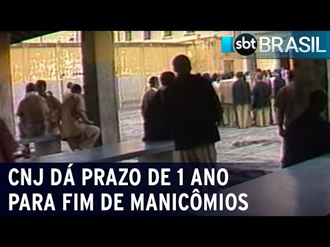 CNJ dá prazo de 1 ano para fim de manicômios | SBT Brasil (27/04/23)