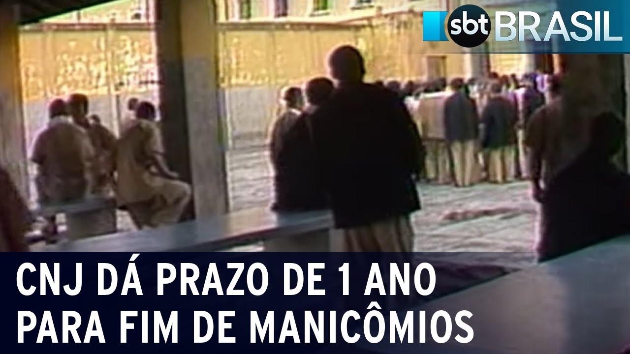 CNJ dá prazo de 1 ano para fim de manicômios | SBT Brasil (27/04/23)