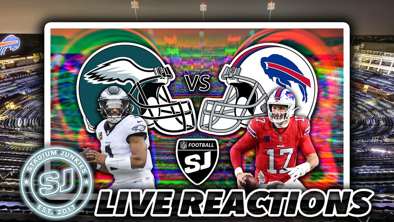 Philadelphia Eagles VS Buffalo Bills: 25-26 NFL LIVE REACTIONS (WEEK 17 ...