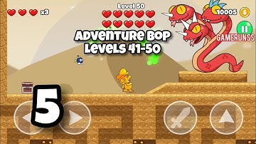 Super Run: Adventure Bop World - Gameplay Walkthrough Android Part 5 - Levels 41-50