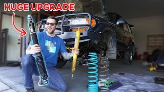 Upgrading The Suspension On My Land Cruiser 80! Dobinson's 3.5' Long Travel Install