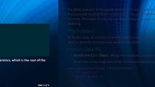How to Fix MongooseJS $inc Not Incrementing Values