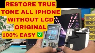 CARA KEMBALIKAN TRUE TONE TANPA LCD BAWAAN /ORINYA