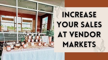 How Stand OUT from The COMPETITION at Pop-Up Shops | Vendor Events Edition