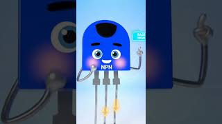 Funny FETs – Voltage Bosses 😎⚡#mosfet #NPN #pnp #transistor #shorts #diy