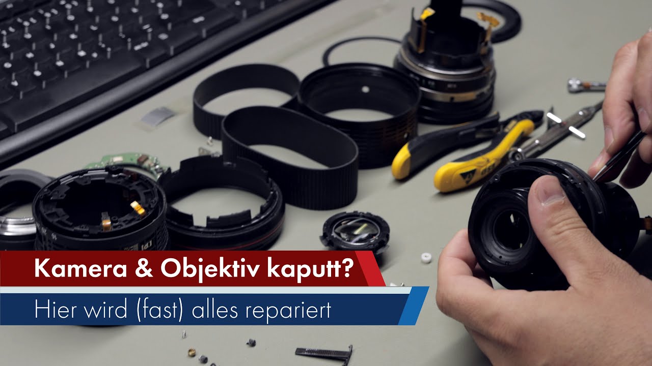 Canon G11 Objektiv Fährt Nicht Mehr Ein Hier werden Kameras, Objektive & Co. repariert | Zu Besuch in Canons