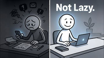 You’re Not Lazy — You’re Just Exhausted (The Truth You Needed Today)” #focus #studytips #stayfocused