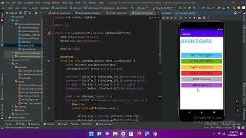 2-Health Monitoring Mobile App for Patients Test Phase (Code Explain Video)