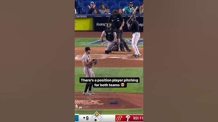 Position Player Pitching Battle!!! The best part of baseball!!