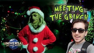 Meeting THE GRINCH at Universal Orlando: Universal Holidays 2024!