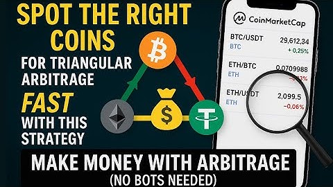How I Spot Triangular Arbitrage FAST on CoinMarketCap to Make Money Online Without Bots