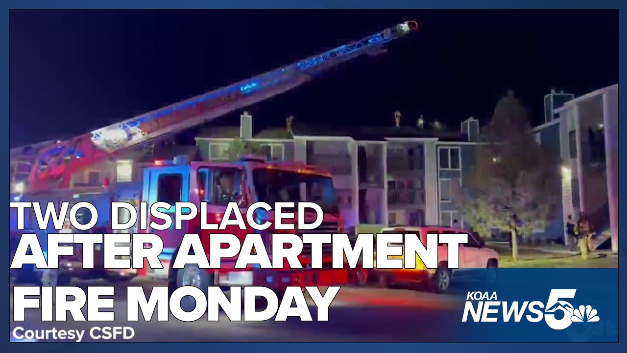 Two people displaced after apartment fire Monday night - YouTube