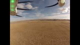 DJI Phantom, Windy Crash losing camera and gimbal.