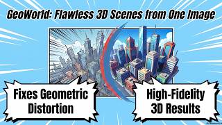 GeoWorld: Flawless 3D Scenes from One Image