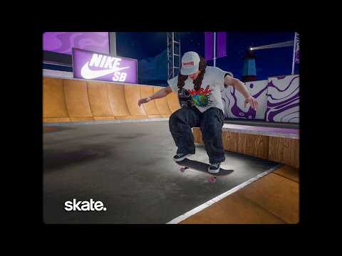 nike sb x skate.