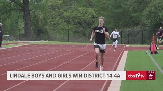 Lindale boys and girls win District 14-4A