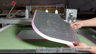 How to Make Pre Insulated Phenolic Duct with AMOR CNC 02 | Curve Bevel Cutting