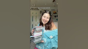 my taylor swift cd collection! | #taylorswift #physicalmedia #swiftie