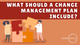 What Should A Change Management Plan Include