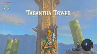 The Legend of Zelda: Breath of the Wild (Wii U) - 76 - Tabantha Tower (Map Completion)