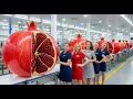 The Industrial Journey of Pomegranate | Orchard to Table in USA