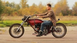 Мотоартель: Самодельный мотоцикл с Двигателем собственной конструкции | Бонневилль