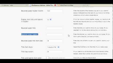 Video 2 How To Change The Header Flexibility Them