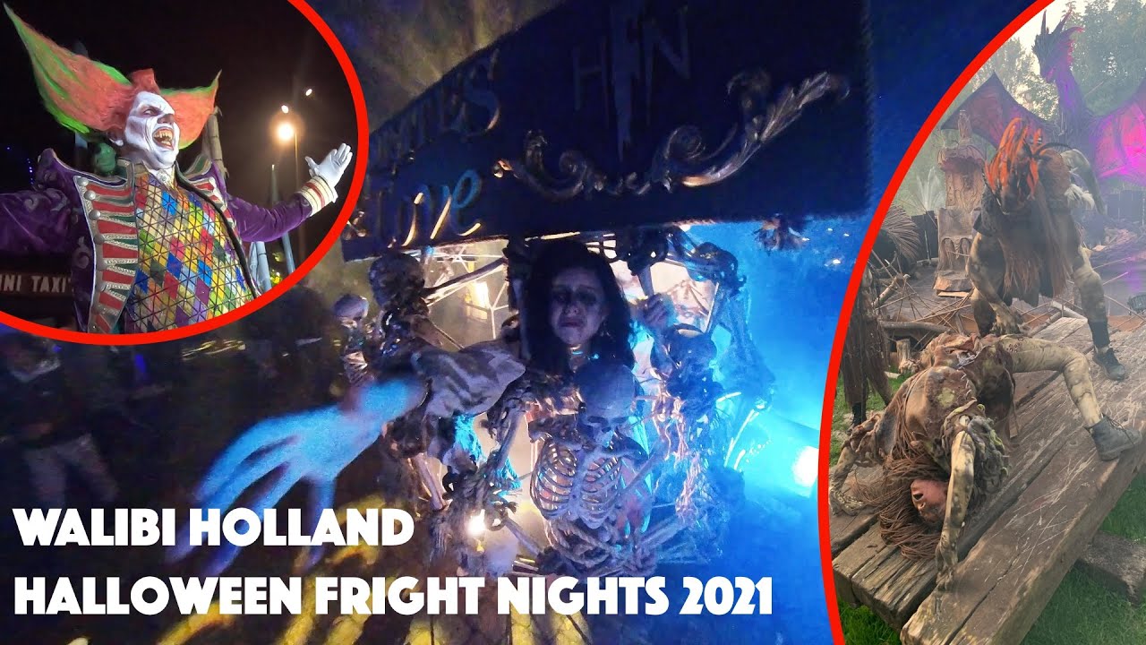 Halloween Fright Nights Walibi Holland 2021 - Alle Scare zones & nieuwe belevenissen