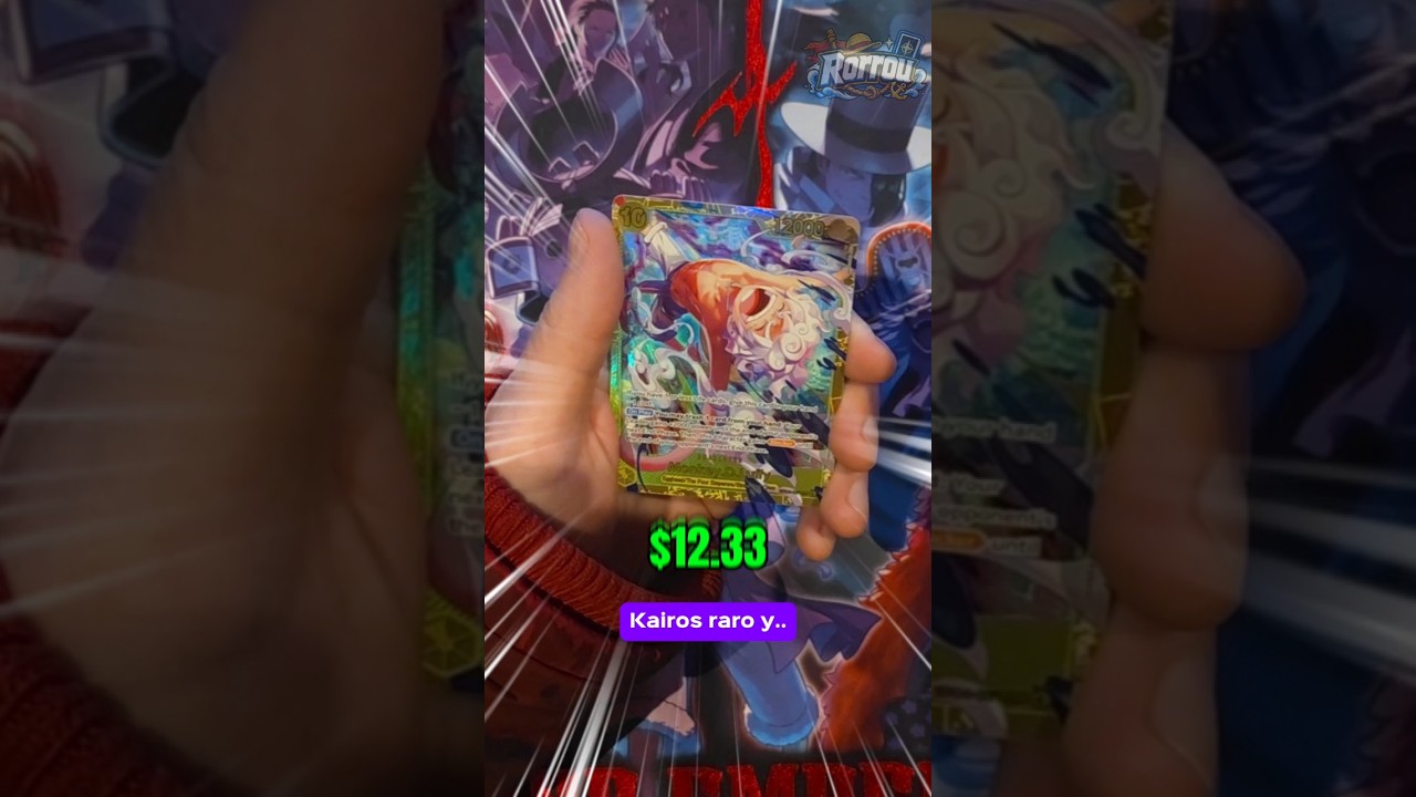 Me salió la Luffy Secreta #shorts #tcg #onepiece #onepiecetcg  #unboxing