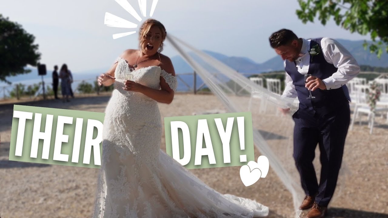 The One Where Our Friends FINALLY Get Married | Kefalonia wedding vlog