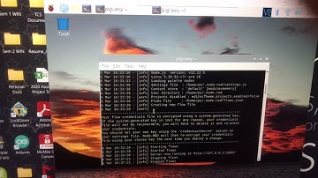 Lab6- Raspberry Pi, Node Red and IBm Watson Platform