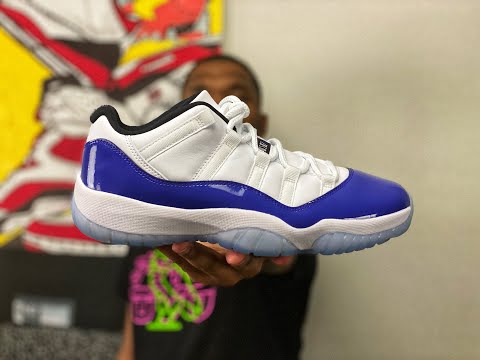 The AIR JORDAN 11 LOW CONCORD SKETCH IS (NOT) A WOMENS SNEAKER