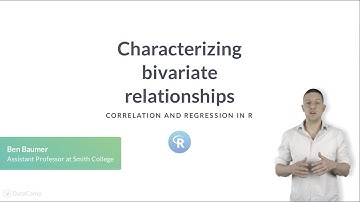 R Tutorial: Characterizing bivariate relationships