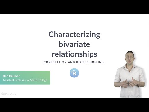 R Tutorial: Characterizing bivariate relationships